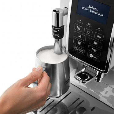 Machine à café en grains DeLonghi Dinamica FEB 3535S.B - Silver Noir