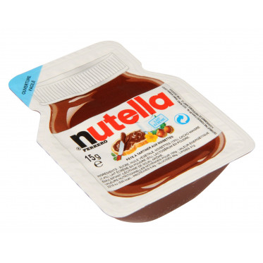 Barquette Nutella individuelle 15g Mini portion - Carton de 120 barquettes