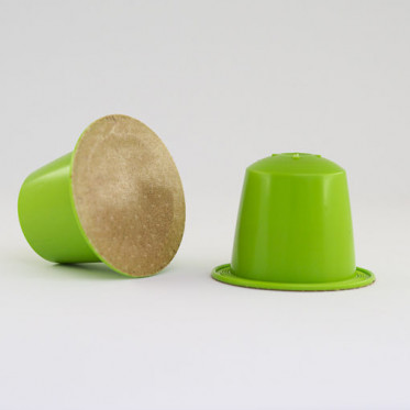 Capsules Nespresso compatible sans aluminium sans plastique - Thé Vert Menthe Bio - 10 capsules
