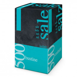Sachets de Sel de table - Boite distributrice de 500 sachets