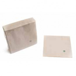 Lot de 50 serviettes en papier Bio Double épaisseur 20 x 20 cm
