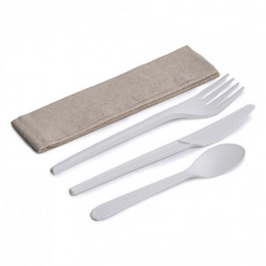 Lot Fourchette Couteau Cuillère Serviette - Par 50