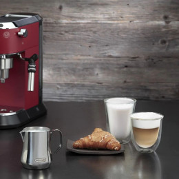 Pichet à lait 35 cl en acier inoxydable - Pot à lait Barista - Delonghi DLSC060