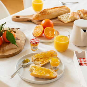 Confiture Bonne Maman - Mini pot en verre de confiture Orange amères - 60x 30g