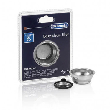 Filtre 2 tasses Easy Clean pour cafetière Delonghi - DLSC401