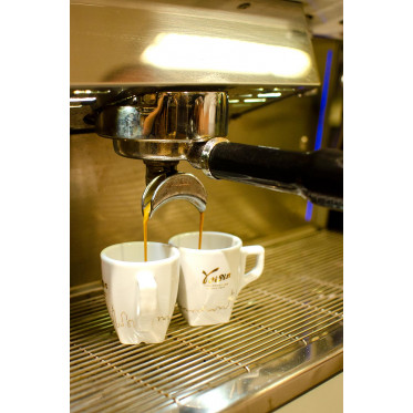 Tasse à café expresso en porcelaine + sous tasse - Voisin - par 6