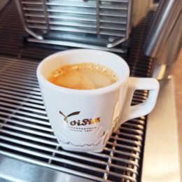 Tasse en porcelaine Voisin Espresso 6 cl avec sous-tasses - par 6