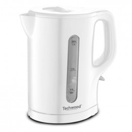 Bouilloire sans fil inox Techwood - Blanc - 1.7L