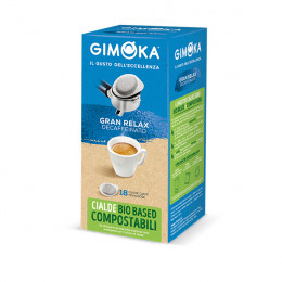 Dosettes ESE Gimoka Gran Relax Déca x 18