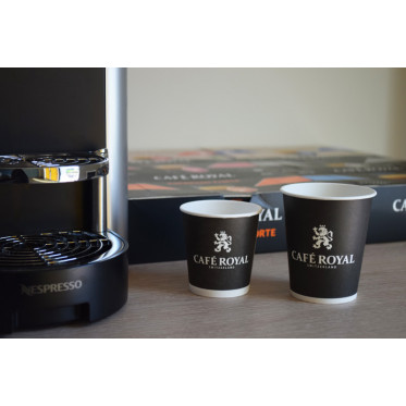 Gobelets en carton Café Royal 15 cl - Lot de 50