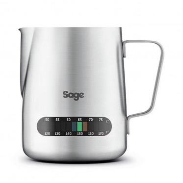 Pichet à lait 48 cl en acier inoxydable - Pot à lait Barista - Sage Temp Control