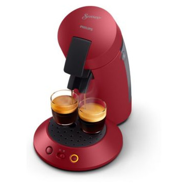 Machine à café Senseo Original Plus Booster d’arômes - Philips CSA210/91 Rouge