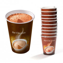 Gobelet Pré-dosé XXL en carton Chocolat Chaud Lacté - 10 boissons