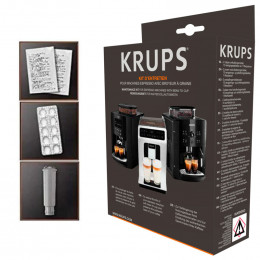 Kit d'entretien pour machine Espresso avec broyeur à grains Krups