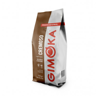Café en Grains Gimoka Cremoso - 12 paquets - 12 Kg