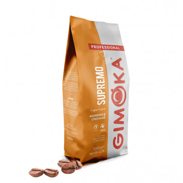 Café en Grains Gimoka Supremo - 12 paquets - 12 Kg