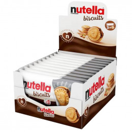 Biscuit Nutella Ferrero - Tube de 12 biscuits