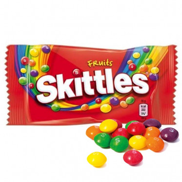 Bonbon Skittles Fruits 45 gr - Boite de 36 paquets