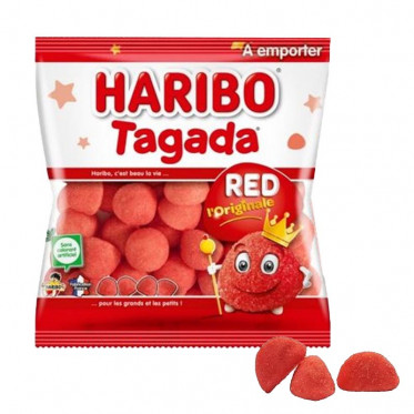 Haribo Fraise Tagada - 1 sachet de 120g
