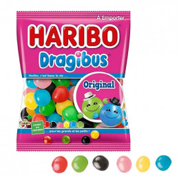 Bonbon Haribo Dragibus Original 120 gr - 30 paquets