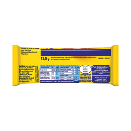 Chocolat Chaud Nesquik® en stick - 480 dosettes individuelles