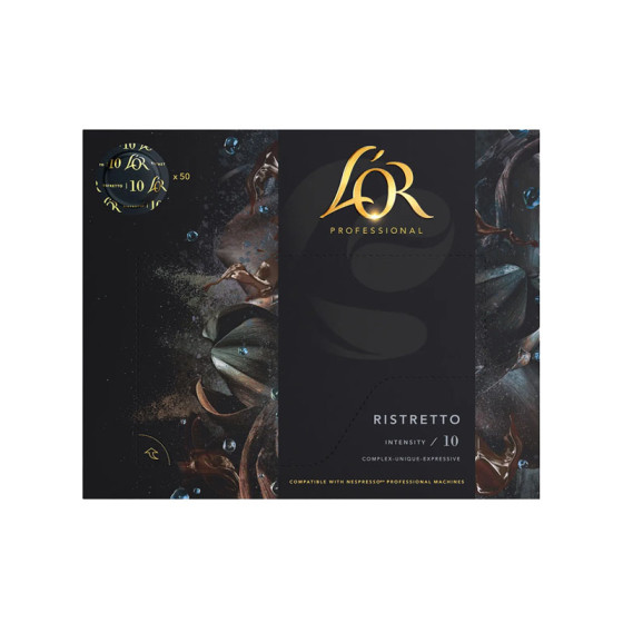 Capsule Nespresso Pro Compatible L'Or Ristretto - 50 capsules