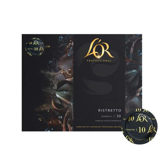 Capsule Nespresso Pro Compatible L'Or Ristretto - 50 capsules