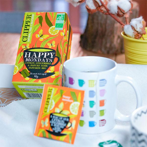 Infusion Bio Clipper Happy Mondays - 20 sachets