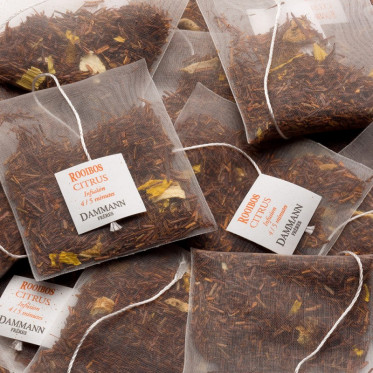 Rooibos Dammann Frères Citrus - 4 boites - 96 sachets Cristal