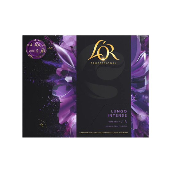 Capsule Nespresso Pro Compatible L'Or Lungo Intenso - 6 boites - 300 capsules