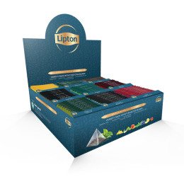 Coffret de Thés et Infusions Exclusive Sélection Lipton 9 variétés - 3 coffrets - 324 sachets pyramide