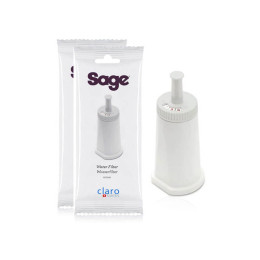 Filtre à eau ClaroSwiss pour machine à café Sage - 2 cartouches