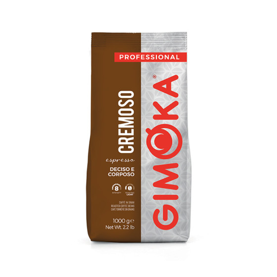 Café en Grains Gimoka Cremoso - 12 paquets - 12 Kg