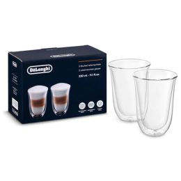 Tasse en verre double paroi Delonghi Macchiato 22 cl - DLSC312 - par 2