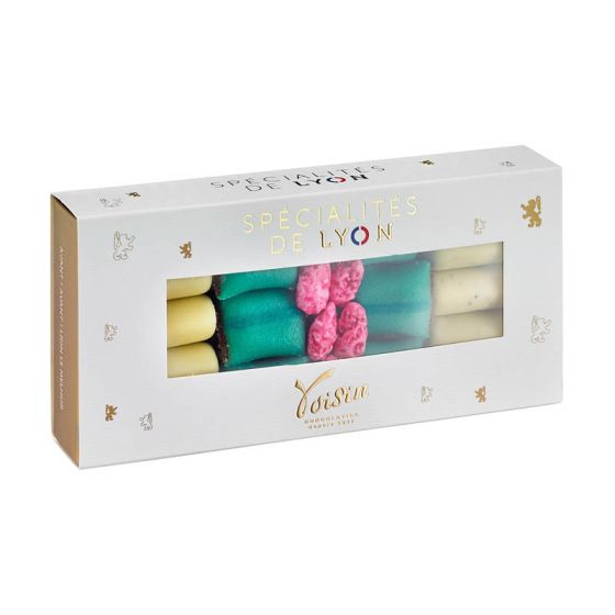 Chocolat Voisin Spécialités de Lyon Coussin, Praline, Quenelle - 230 gr