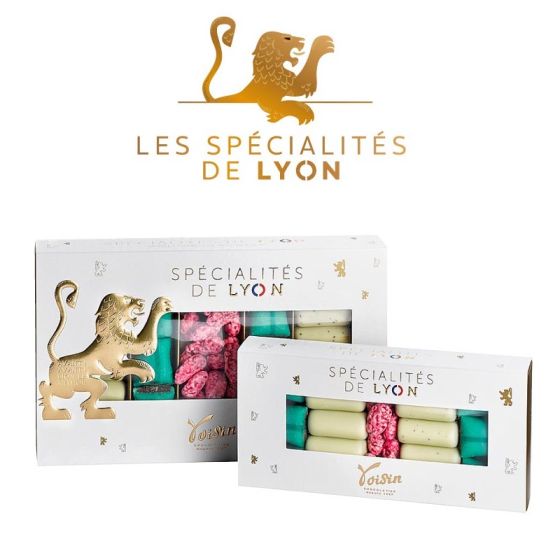 Chocolat Voisin Spécialités de Lyon Coussin, Praline, Quenelle - 310 gr