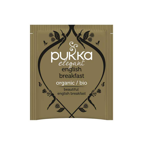 Thé Noir Bio Pukka Elegant English Breakfast - 20 sachets