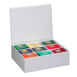 Coffret de Thés et Infusion Bio Kusmi Tea Séléction 9 variétés - 100 sachets