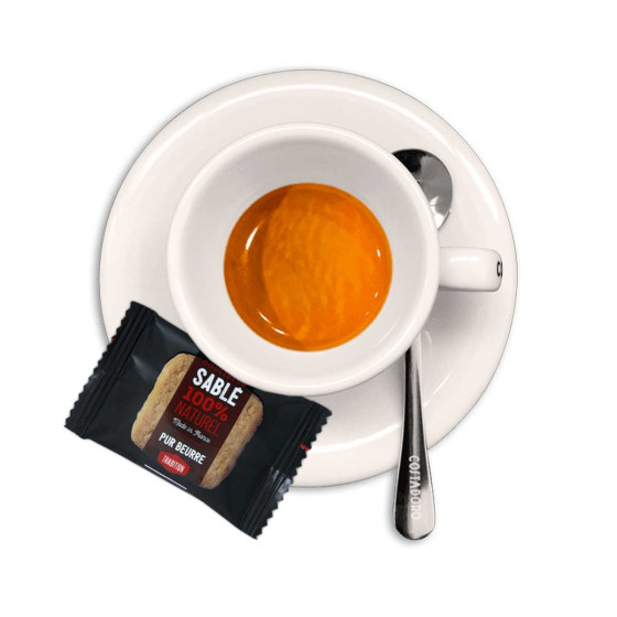 Petit Sablé Nature Pur Beurre Biscuit Goulibeur - Carton de 170 sablés emballés individuellement