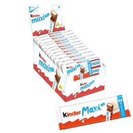 Barre Kinder Maxi Chocolat - Boite de 24 Kinder