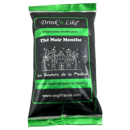 Thé Instantané Distributeur Automatique Drink'n Like Thé Noir Menthe - 1 Kg
