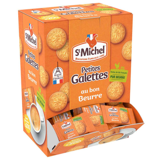 St Michel Madeleines Moelleuses Nappées Au Bon en Sachet Individuel Lot de 2