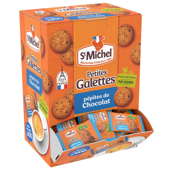 Petite Galette St Michel 3 parfums - 3 Boites distributrices - 600 galettes emballées individuellement