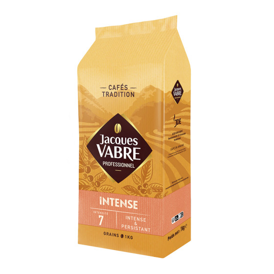 Café en Grains Jacques Vabre Intense - 1 Kg