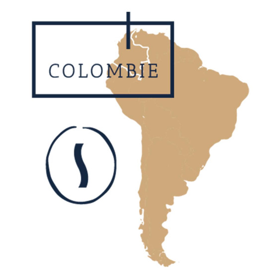 Café de Spécialité en Grains Bio Loutsa Colombie Nasa Wesx - 250 gr