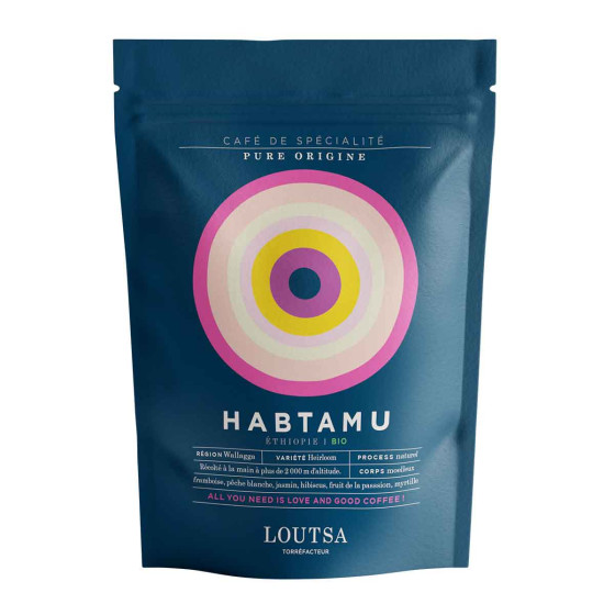 Coffret Découverte Café de Spécialité en Grains Bio Loutsa Grands Crus - 4 paquets