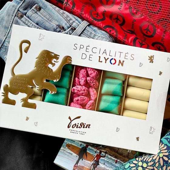 Chocolat Voisin Spécialités de Lyon Coussin, Praline, Quenelle - 230 gr