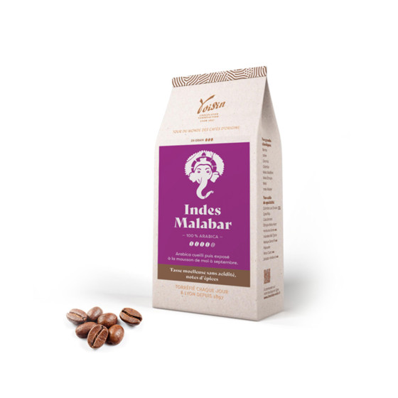 Café en Grains Café Voisin Indes Malabar - 250g