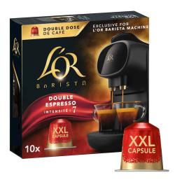 Capsule Nespresso ® Compatible Café L'Or Barista Capsule XXL Double Espresso - 10 capsules