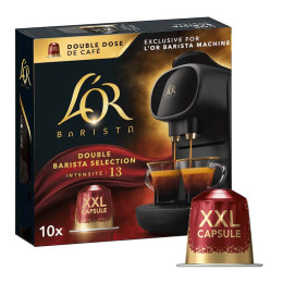 Capsule Nespresso ® Compatible Café L'Or Barista Capsule XXL Double Barista Selection - 10 capsules